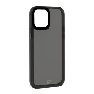 For iPhone 12 / 12 Pro MOMAX Dynamic Series PC + TPU + Aluminum Protective Case(Black)