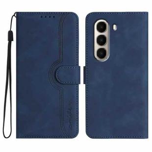 For Itel A95 5G Heart Pattern Skin Feel Leather Phone Case(Royal Blue)