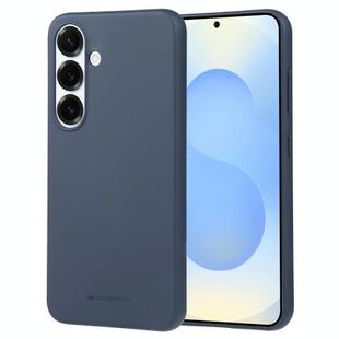 For Samsung Galaxy S25+ 5G GOOSPERY SOFT FEELING Liquid TPU Soft Phone Case(Dark Blue)