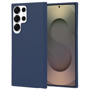 For Samsung Galaxy S25 Ultra 5G GOOSPERY SOFT FEELING Liquid TPU Soft Phone Case(Dark Blue)