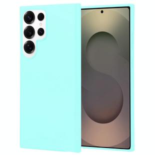 For Samsung Galaxy S25 Ultra 5G GOOSPERY SOFT FEELING Liquid TPU Soft Phone Case(Mint Green)
