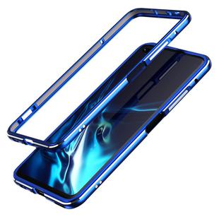 For Huawei Honor V30 Aluminum Alloy Shockproof Protective Bumper Frame(Dark Blue)