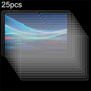 For Callsky Ctab 10.1 25pcs 9H 0.3mm Explosion-proof Tempered Glass Film