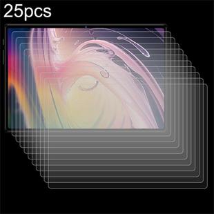 For DEERTIME E15 / E6 / E9 10.1 25pcs 9H 0.3mm Explosion-proof Tempered Glass Film