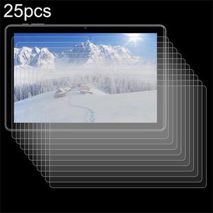 For Rebecco K70 Tablet 10.1 25pcs 9H 0.3mm Explosion-proof Tempered Glass Film