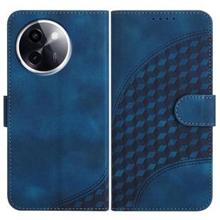 For vivo Y200i Elephant Head Embossed Phone Leather Case with Lanyard(Royal Blue)