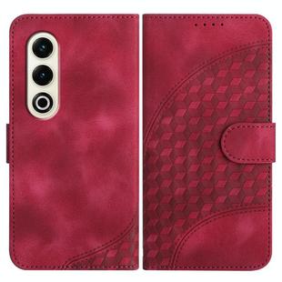 For Itel S25 Elephant Head Embossed Phone Leather Case with Lanyard(Rose Red)