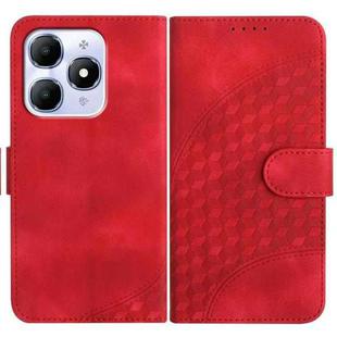 For Itel A90 Elephant Head Embossed Phone Leather Case with Lanyard(Red)