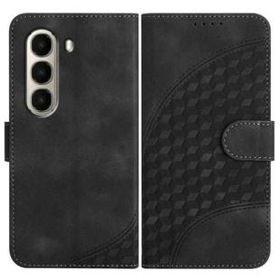 For Itel A95 5G Elephant Head Embossed Phone Leather Case with Lanyard(Black)
