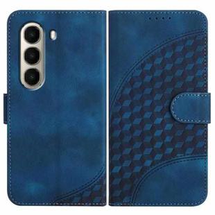 For Itel A95 5G Elephant Head Embossed Phone Leather Case with Lanyard(Royal Blue)