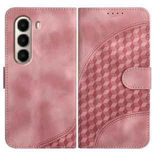 For Itel A95 5G Elephant Head Embossed Phone Leather Case with Lanyard(Pink)