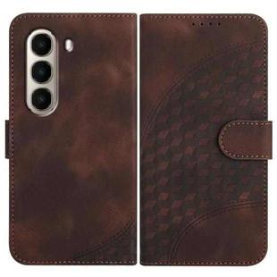 For Itel A95 5G Elephant Head Embossed Phone Leather Case with Lanyard(Coffee)