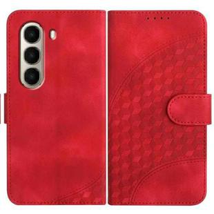For Itel A95 5G Elephant Head Embossed Phone Leather Case with Lanyard(Red)