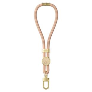 DUX DUCIS Garden Series Swastika Pattern Adjustable Short Phone Lanyard(Amber Color)