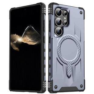 For Samsung Galaxy S25 Ultra 5G Straship MagSafe TPU Hybrid PC Phone Case(Gray)
