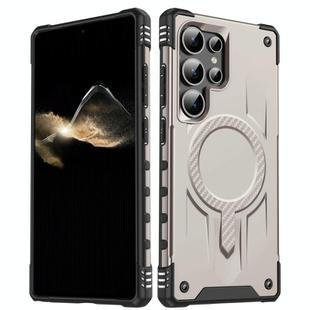 For Samsung Galaxy S25 Ultra 5G Straship MagSafe TPU Hybrid PC Phone Case(Gold)