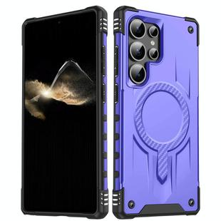 For Samsung Galaxy S25 Ultra 5G Straship MagSafe TPU Hybrid PC Phone Case(Purple)