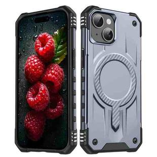 For iPhone 15 Plus Straship MagSafe TPU Hybrid PC Phone Case(Gray)