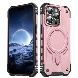 For iPhone 14 Pro Straship MagSafe TPU Hybrid PC Phone Case(Rose Gold)