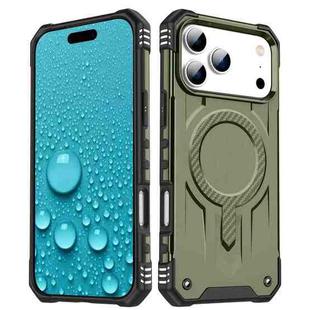 For iPhone 17 Pro Max Straship MagSafe TPU Hybrid PC Phone Case(Army Green)
