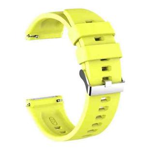 For Huawei Watch GT 2e Silicone Watch Band(Yellow)