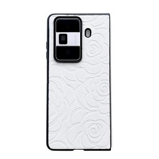 For Honor Magic Vs Impression Camellia Pattern Protective Phone Case(White)