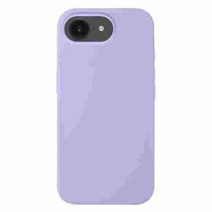For iPhone 16e Liquid Silicone Phone Case(Purple)