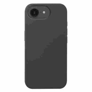For iPhone 16e Liquid Silicone Phone Case(Charcoal Black)