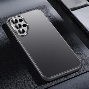 For Samsung Galaxy S25 Ultra 5G SULADA Skin Feel Matte Shockproof Phone Case(Grey)