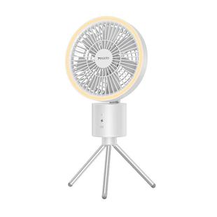 Yesido YF13 10W Type-C Multifunctional LED Fan with Tripod(White)