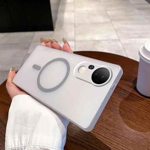 For vivo S20 Pro Fine Hole Ice Fog MagSafe PC Phone Case(Titanium Grey)