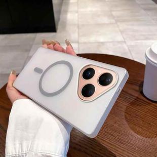 For Huawei Pura 80 5G Ice Fog MagSafe PC Phone Case(Titanium Grey)