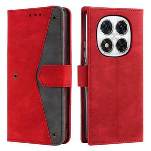 For Redmi Note 14 Pro 4G Nail Skin Feel Stitching Calf Texture Leather Phone Case(Red)