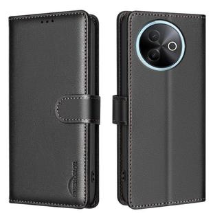 For vivo Y39 5G Litchi Texture RFID Anti-theft Leather Phone Case(Black)