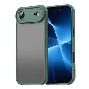 For iPhone 17 Air Fan Dun Series TPU Hybrid PC Frosted Phone Case(Green)