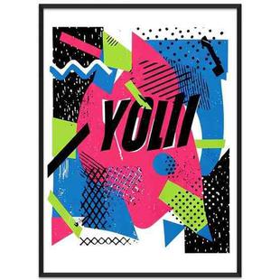 Vitality Decorative Painting with PS Frame Print On Your Demand, Size:15x20cm