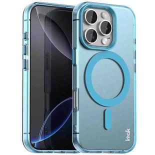 For iPhone 16 Pro IMAK Candy Series Shockproof MagSafe Phone Case(Blue)