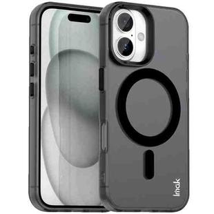 For iPhone 17 IMAK Candy Series Shockproof MagSafe Phone Case(Black)