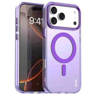 For iPhone 17 Pro IMAK Candy Series Shockproof MagSafe Phone Case(Purple)