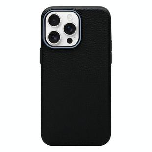For iPhone 13 Pro Max Litchi Texture TPU Phone Case(Black Grey)