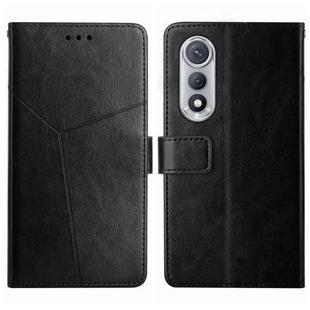 For Tecno Pova Curve 5G Y-shaped Pattern Flip Leather Phone Case(Black)
