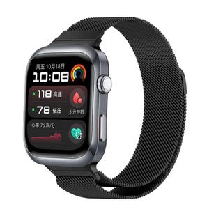 For Huawei Watch D2 Milanese Metal Magnetic Watch Band(Black)