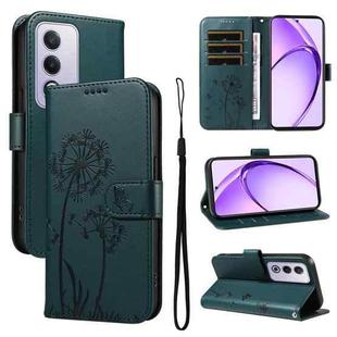 For OPPO K12X 5G Global Dandelion Embossed Pattern Flip Leather Phone Case(Blue)
