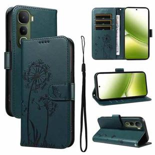 For vivo Y400 5G Dandelion Embossed Pattern Flip Leather Phone Case(Blue)