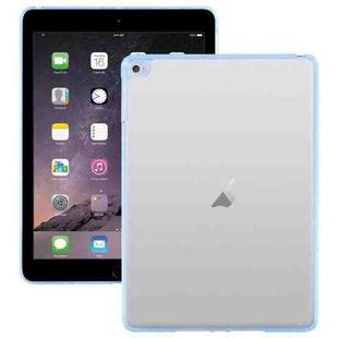 For iPad 9.7 2017 / 2018 / Air 2 Color TPU Hybrid Clear Acrylic Tablet Case(Ice Blue)