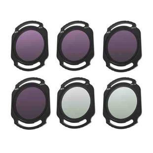 For DJI O4 Air Unit Pro / Avata 2 JSR YB Series Camera Lens Filter, Filter:6 in 1 ND8-64 UV CPL