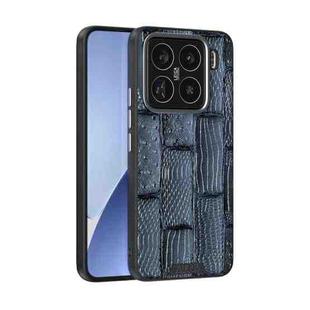 For Xiaomi 15 Pro ABEEL Beast Pattern 6D Micro-Embossed MagSafe Genuine Leather Phone Case(Blue)