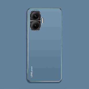 For Redmi Turbo 4 Pro AG Frosted Electroplating Acrylic Phone Case(Navy Blue)