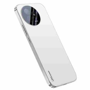 For Redmi K80 Ultra AG Frosted Electroplating Acrylic Phone Case(Silver White)
