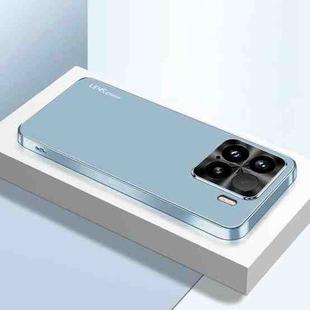 For Xiaomi 15 AG Frosted Electroplating Acrylic Phone Case(Sierra Blue)